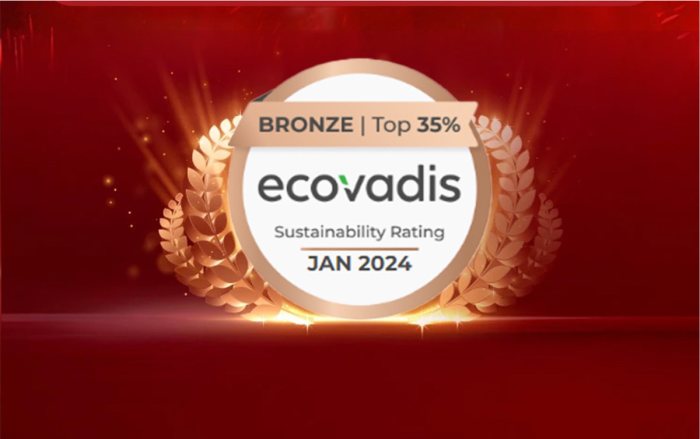 践行可延续成长，创健医疗获EcoVadis铜牌认证勋章